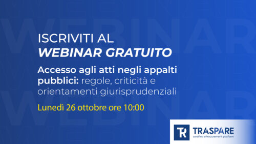 webinar Traspare Esecuzione